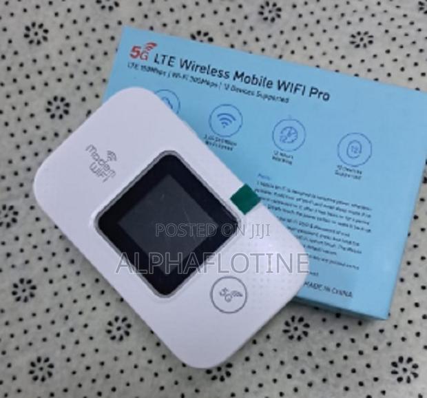 5glte Wireless Mifi Portable Wifi With Simcard Slot-300 MBPS