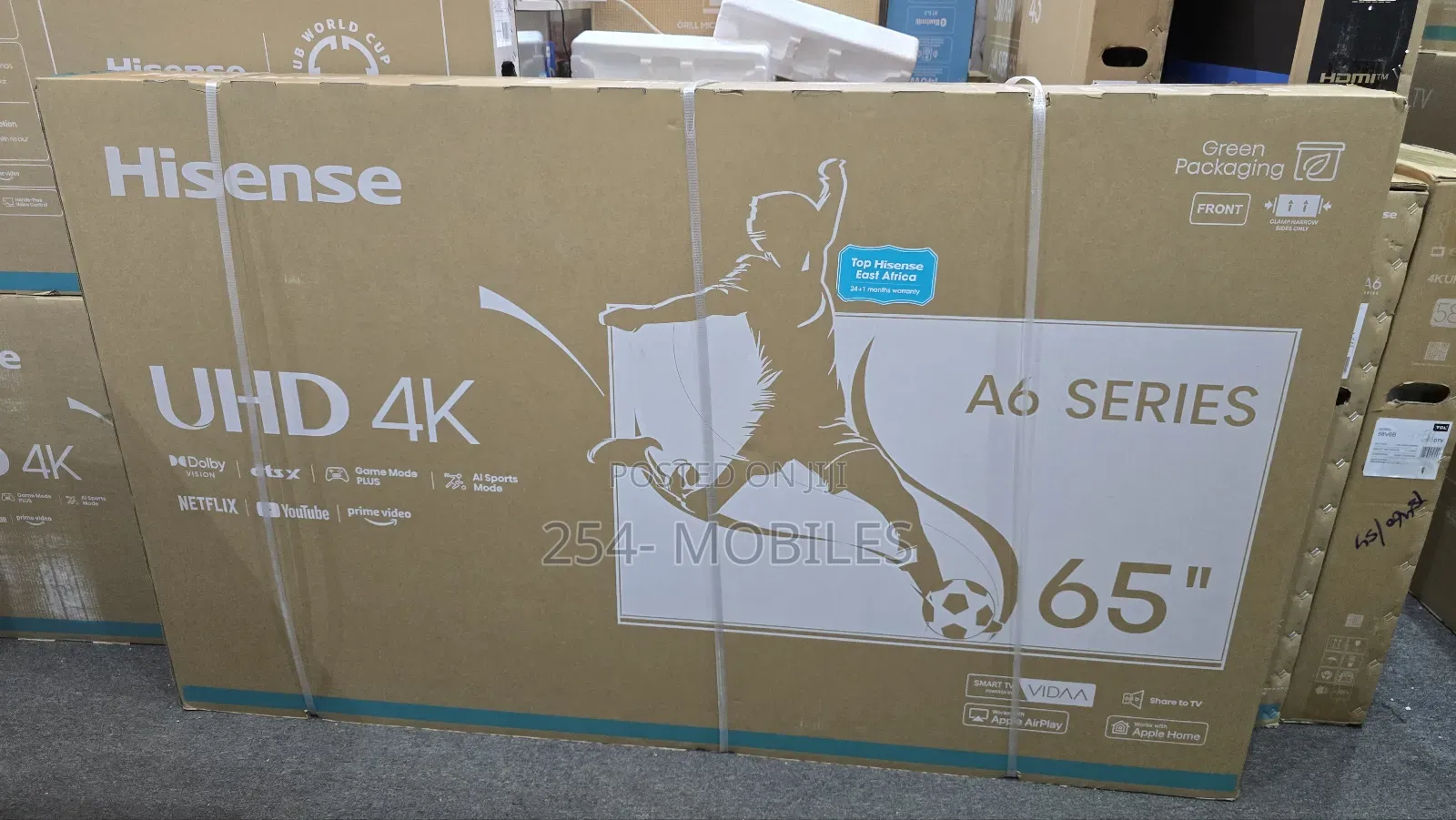 Hisense 65 Inch Smart Uhd Tv 65a6n