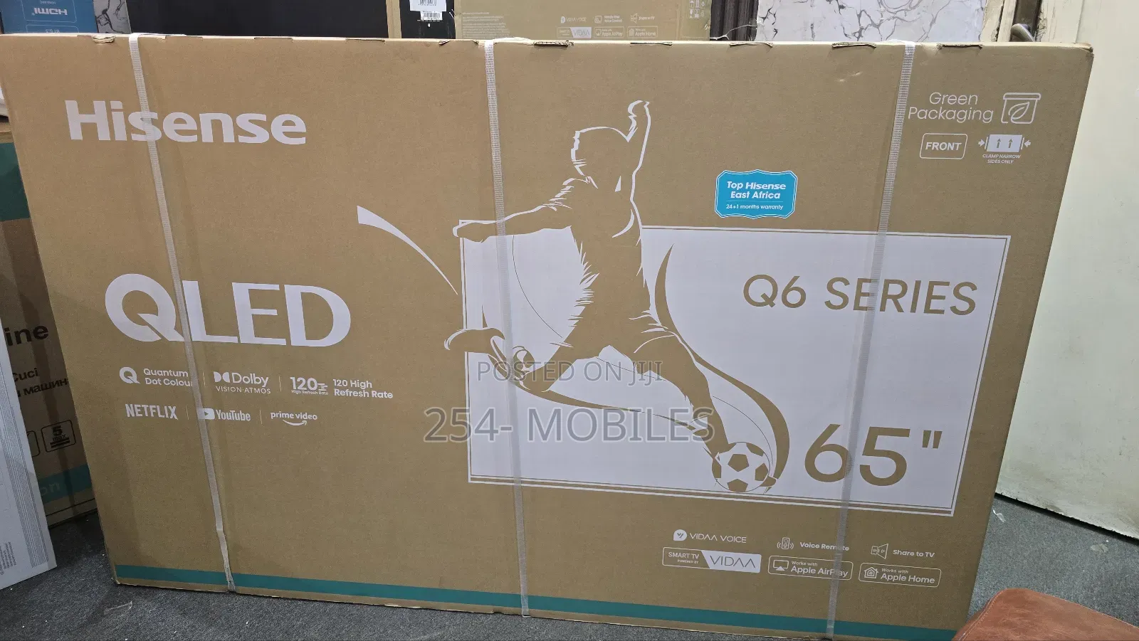 Hisense 65q6n 65′′ Qled Ultra Hd Smart Tv