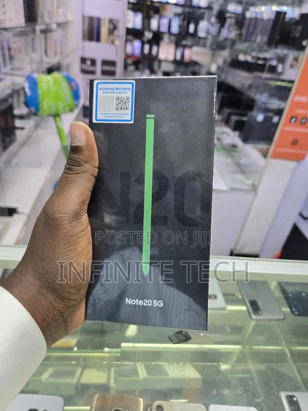 New Samsung Galaxy Note 20 256 GB Black - main view