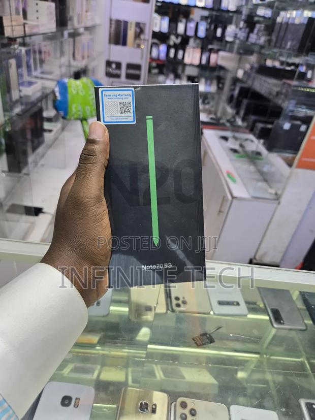 New Samsung Galaxy Note 20 256 GB Black - thumbnail 2
