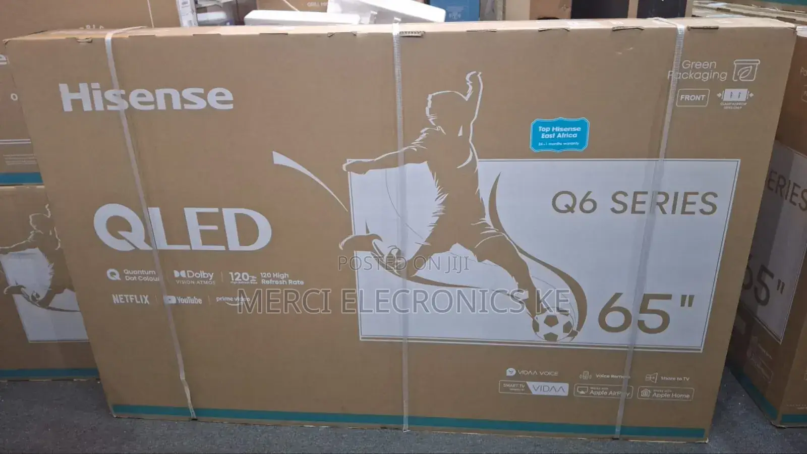 ￼￼
Hisense 65′′ Qled Ultra Hd Smart Tv 65q6n