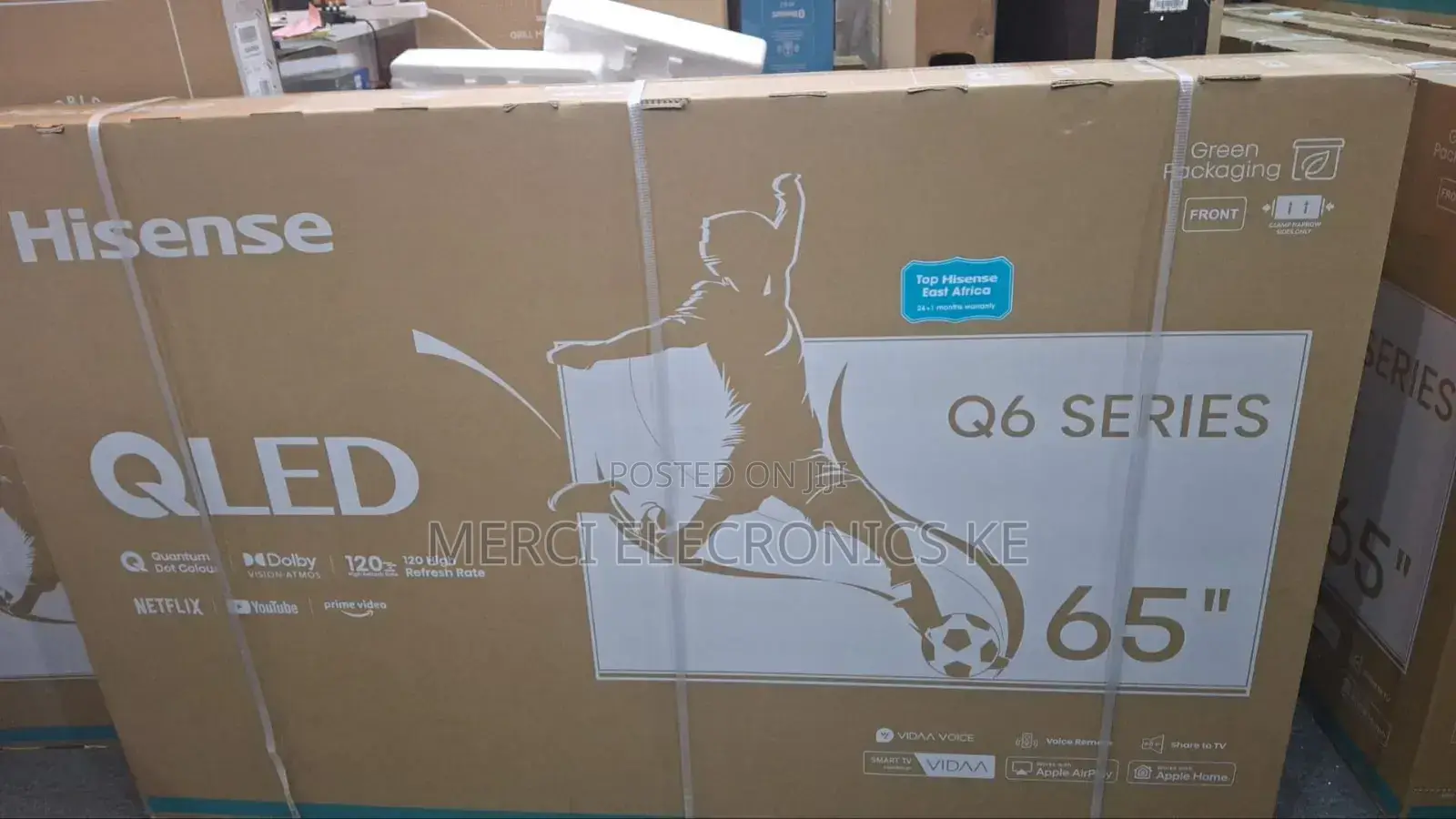 ￼￼
Hisense 65′′ Qled Ultra Hd Smart Tv 65q6n