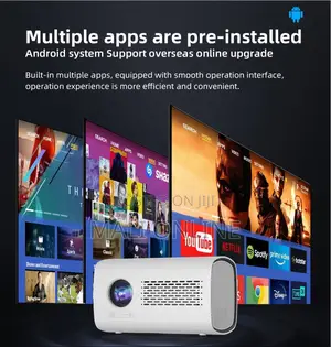 T100 Android Smart Mini Projector 4k 1080p