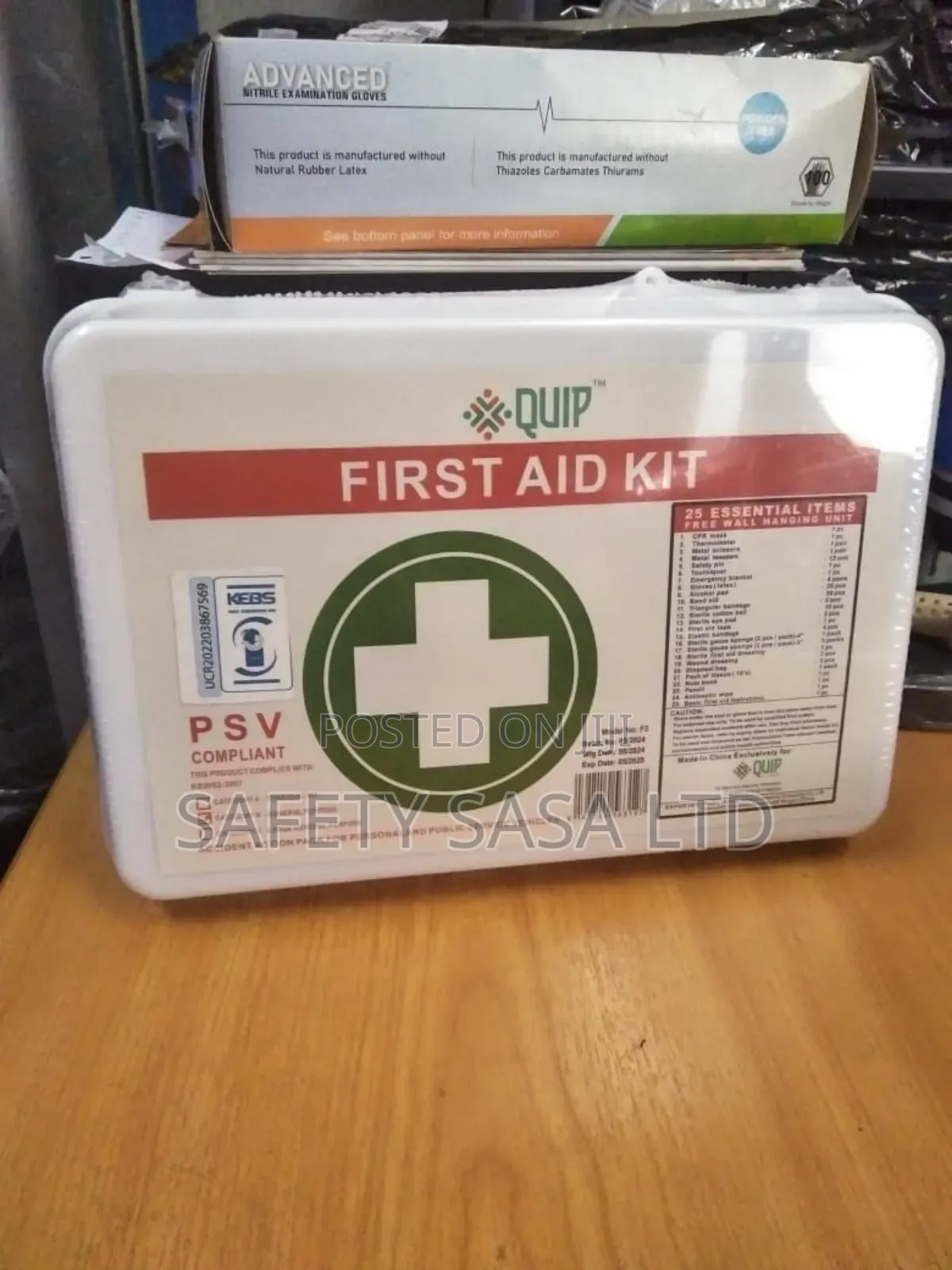 PVC Compliant / General Purpose First Aid Kit