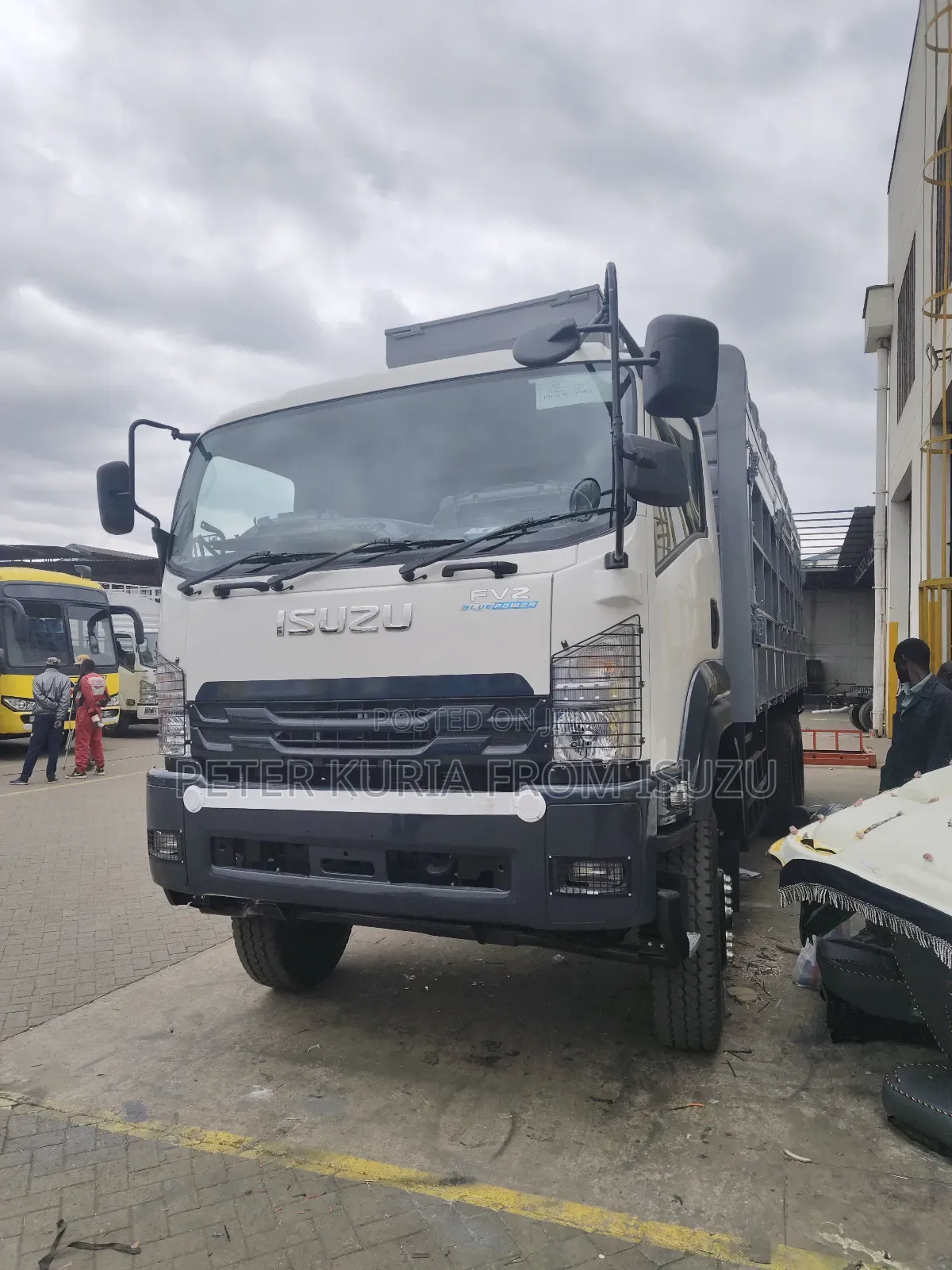 New Isuzu FVZ Blue Power