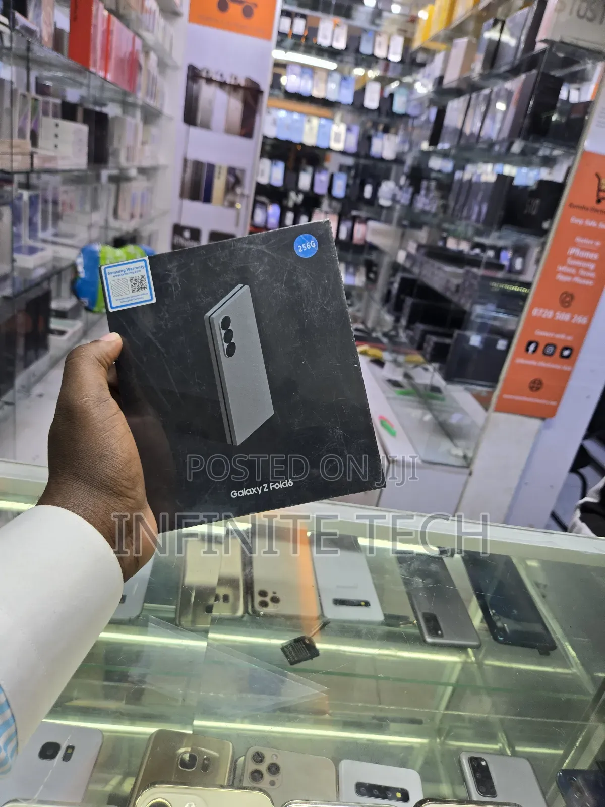 New Samsung Galaxy Z Fold6 256 GB Black