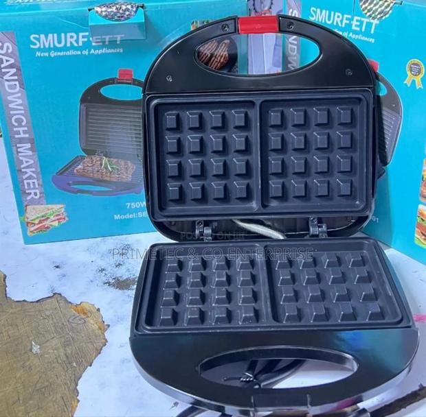 Smurfett Waffle Maker 2 Slot.