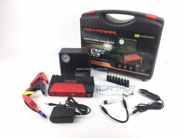 Recheargable Battery Charger Jumpstarter Booster+Inflator - main view