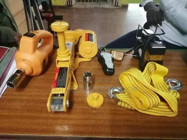 Electric 3ton Combo Jack With Wrench+Inflator - thumbnail 4