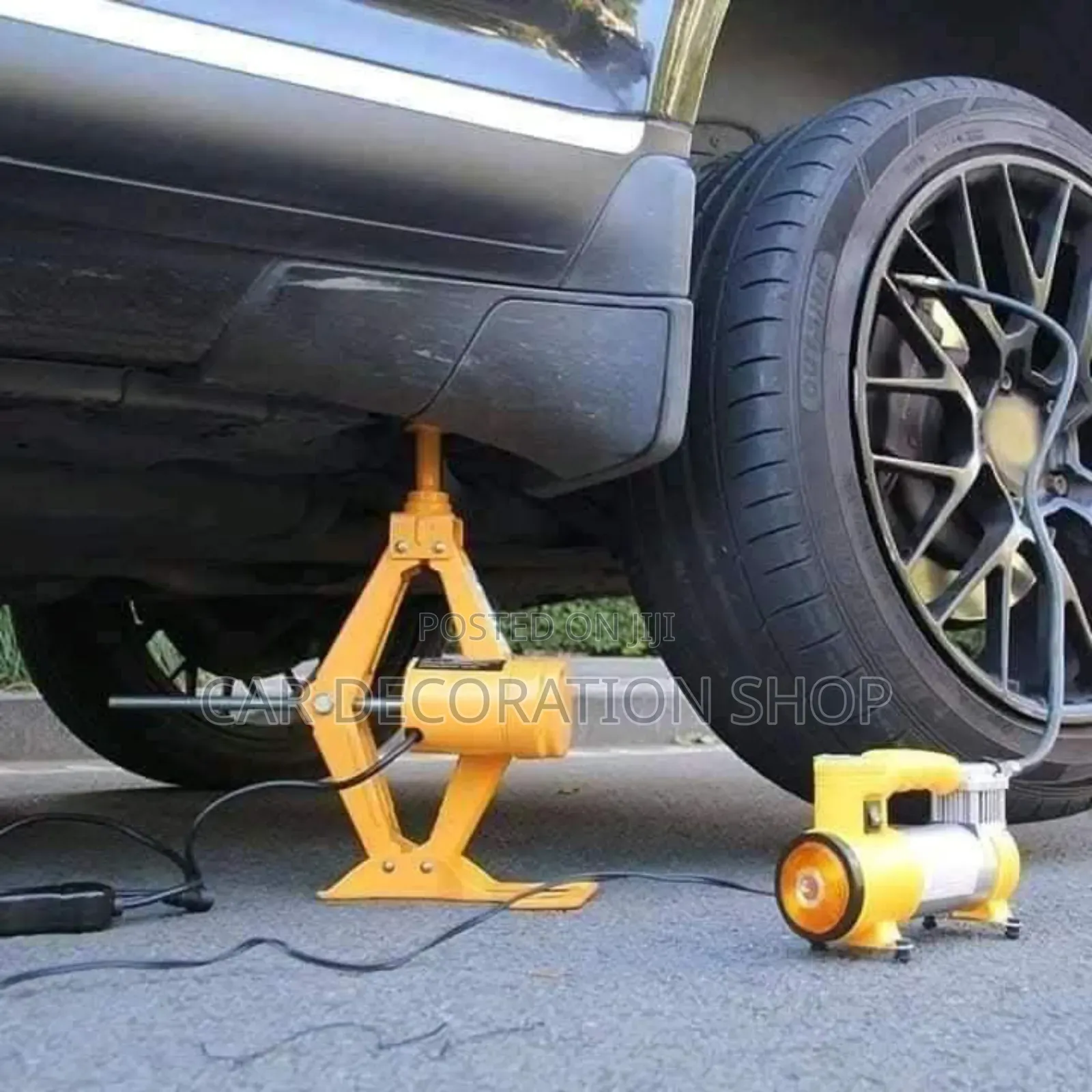 Electric 3ton Combo Jack With Wrench+Inflator