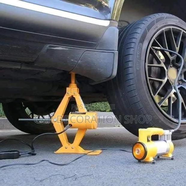 Electric 3ton Combo Jack With Wrench+Inflator - main view