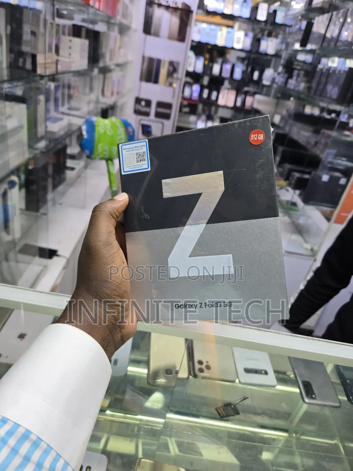New Samsung Galaxy Z Fold 3 256 GB Black