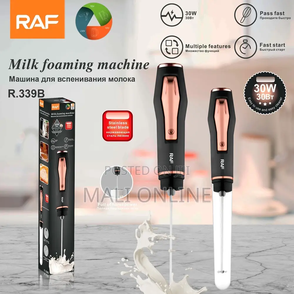 Raf Electric Hand Milk Frother Smoothie Milk & Sauce Maker