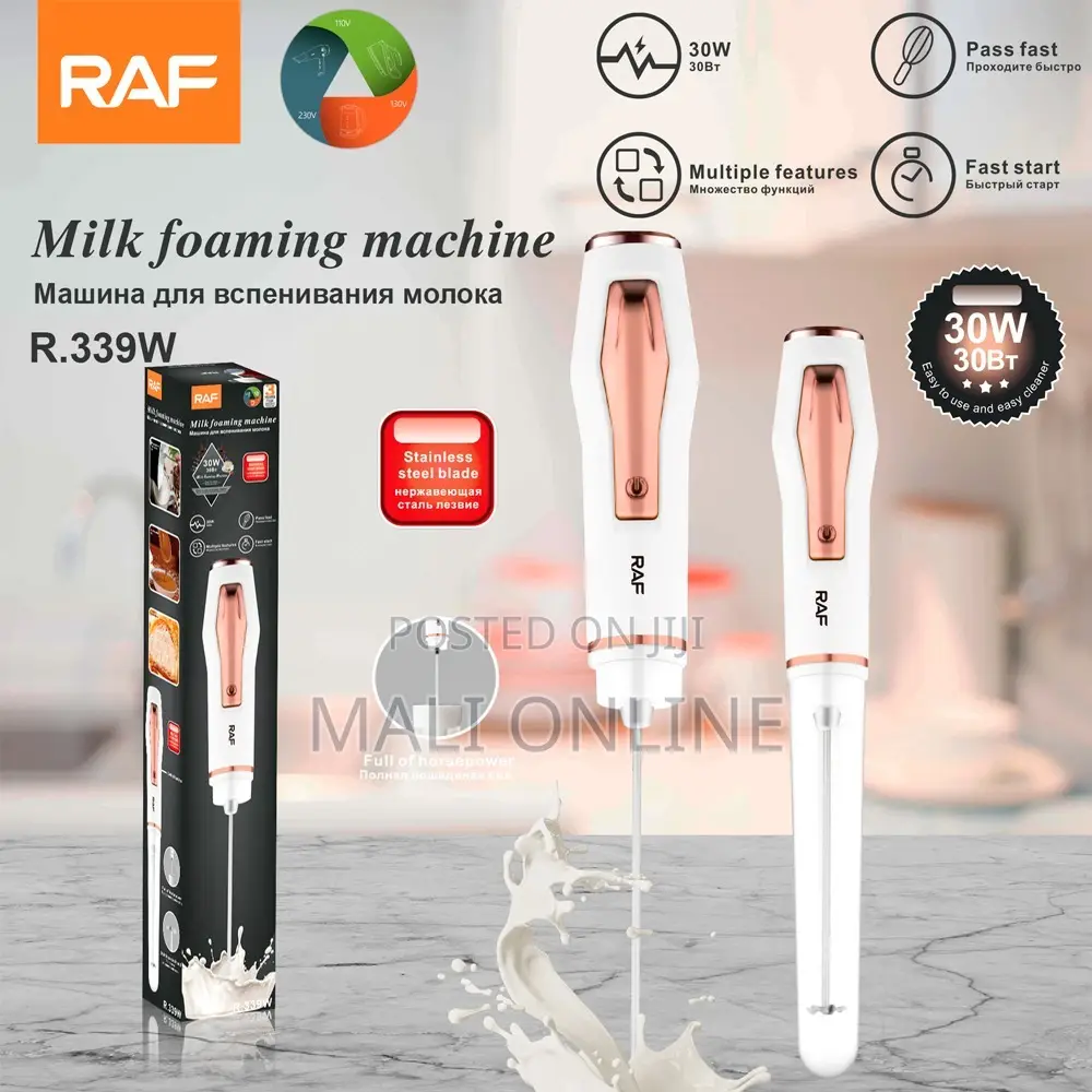 Raf Electric Hand Milk Frother Smoothie Milk & Sauce Maker