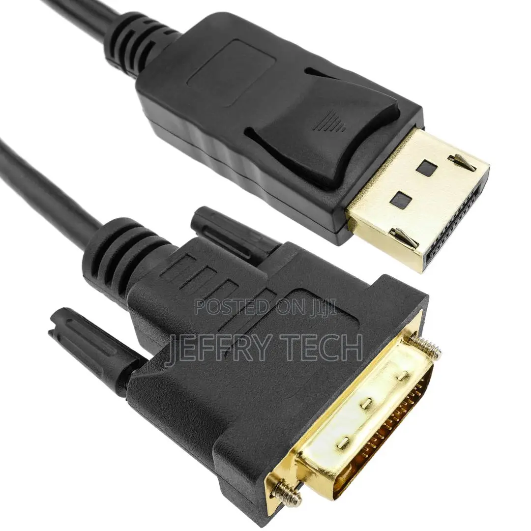 Video Cable Displayport Male to Dvi-D Male 1.5 M