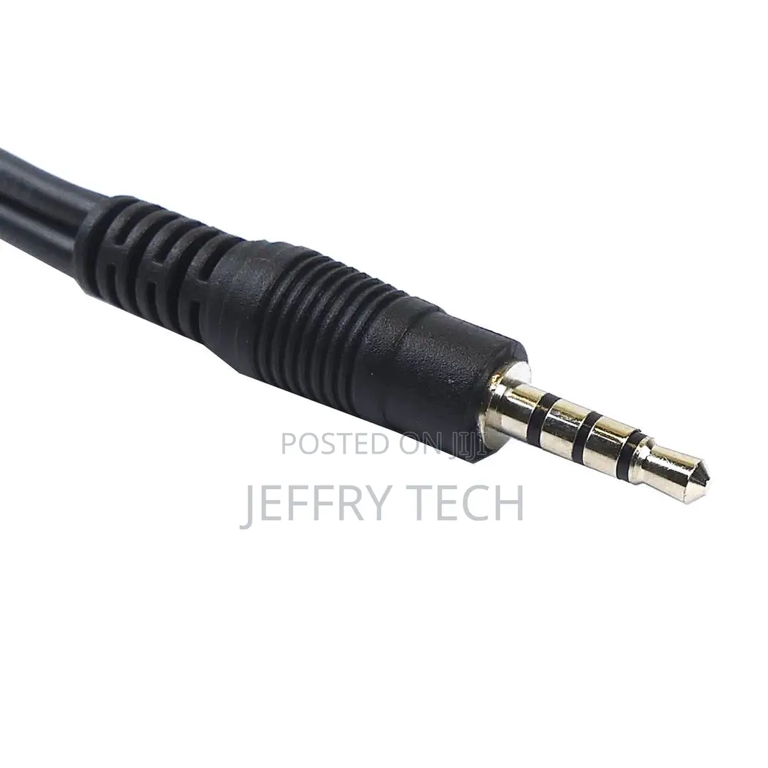 Audio Adapter for Headphone and Microphone Minijack 3.5 "