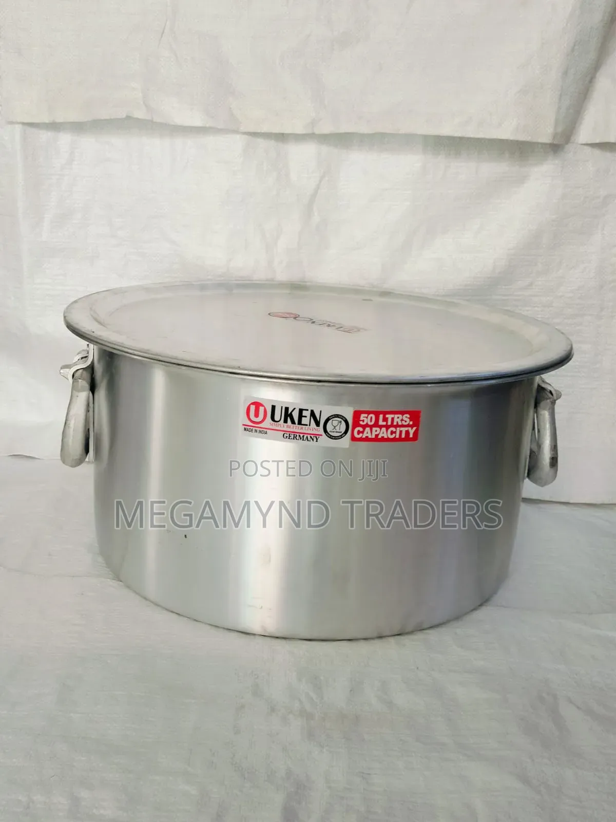 50 LTR Aluminium Sufuria Extra Heavy/50l Sufuria From India