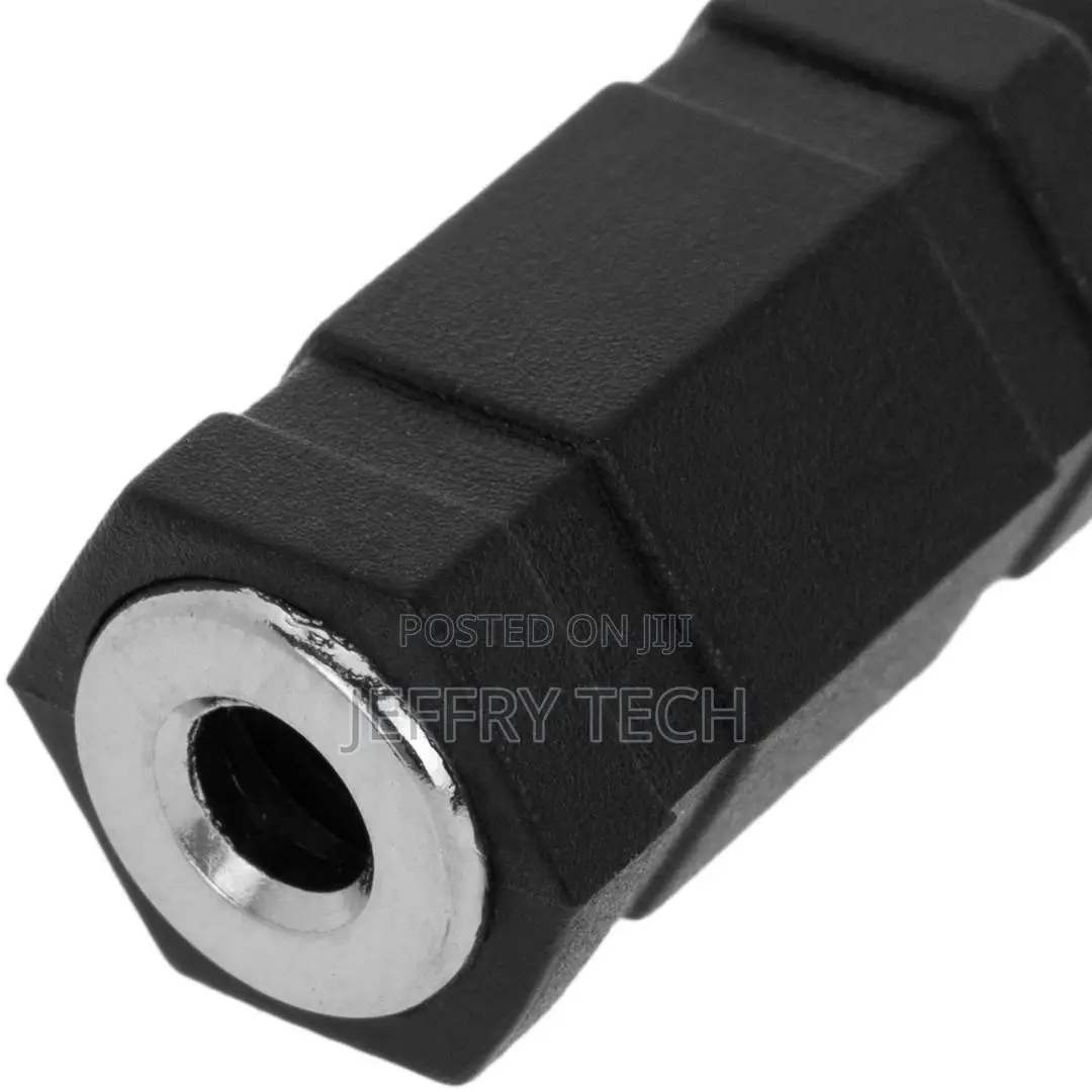 Adapter 6.3mm Mono Audio Jack-to-Male Minijack-3.5mm- Female