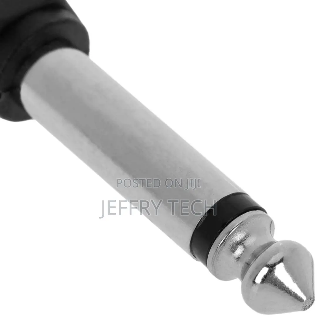 Adapter 6.3mm Mono Audio Jack-to-Male Minijack-3.5mm- Female