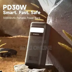 Romoss Pmt30 30000mah Power Bank With 30w Fast Charging