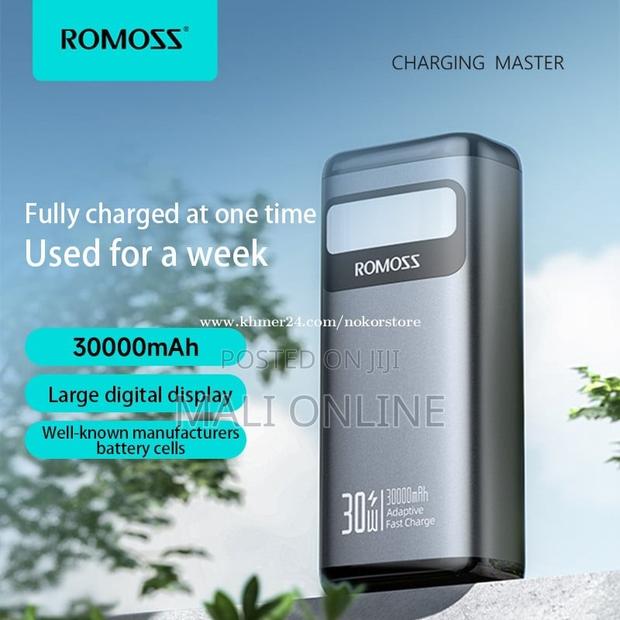 Romoss Pmt30 30000mah Power Bank With 30w Fast Charging - thumbnail 4