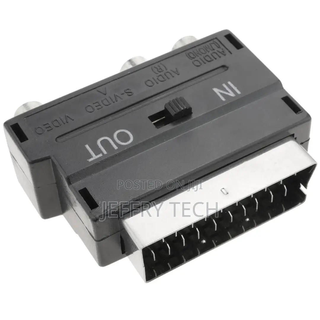 Scart Adapter (3xrca-H + SVHS/Scart-M)