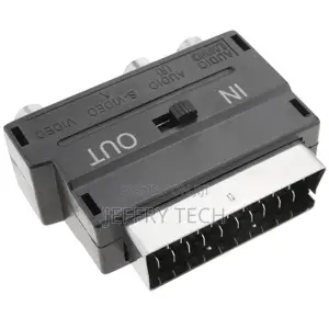 Scart Adapter (3xrca-H + SVHS/Scart-M)
