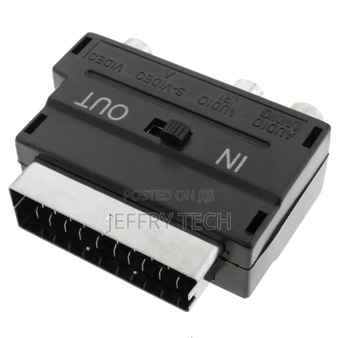 Scart Adapter (3xrca-H + SVHS/Scart-M)
