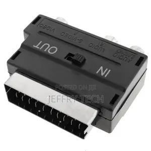 Scart Adapter (3xrca-H + SVHS/Scart-M)