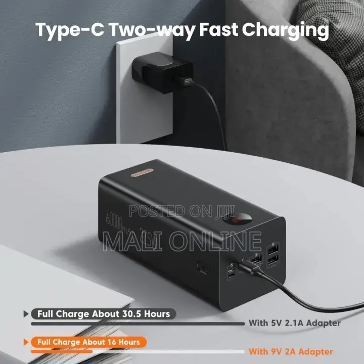 Romoss Pea57 60000mah Power Bank 22.5w Super Fast Charging