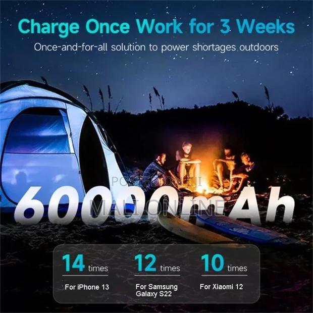 Romoss Pea57 60000mah Power Bank 22.5w Super Fast Charging - thumbnail 7