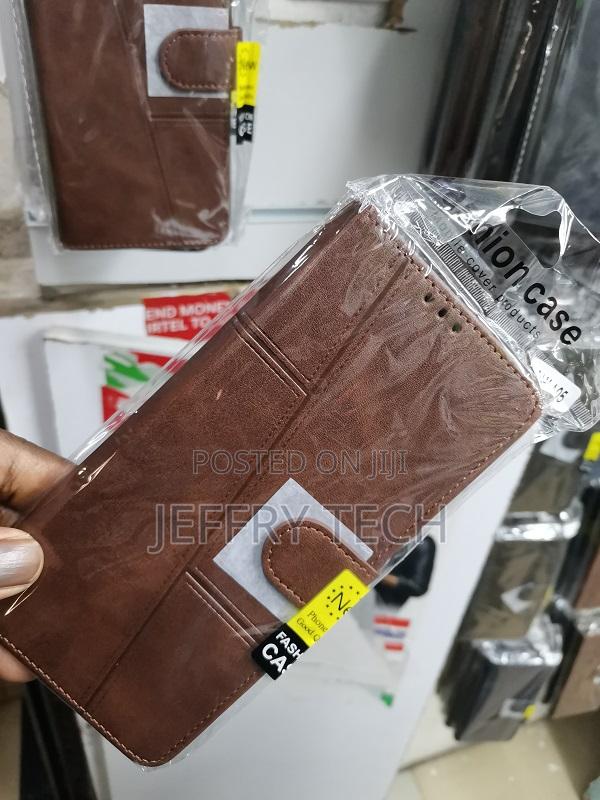 Samsung Galaxy A05 4g Case Leather Wallet Cover - Brown - main view