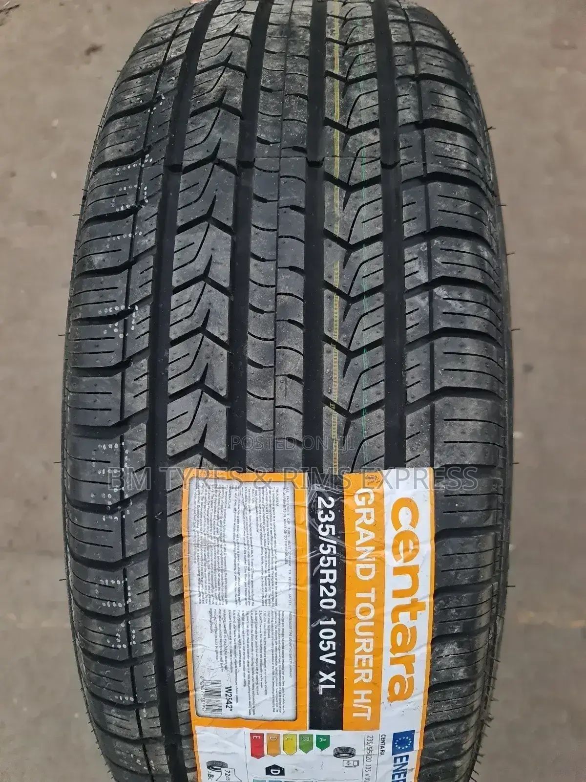 235 /55 R20 Centara Tyres (Highway Terrrain)