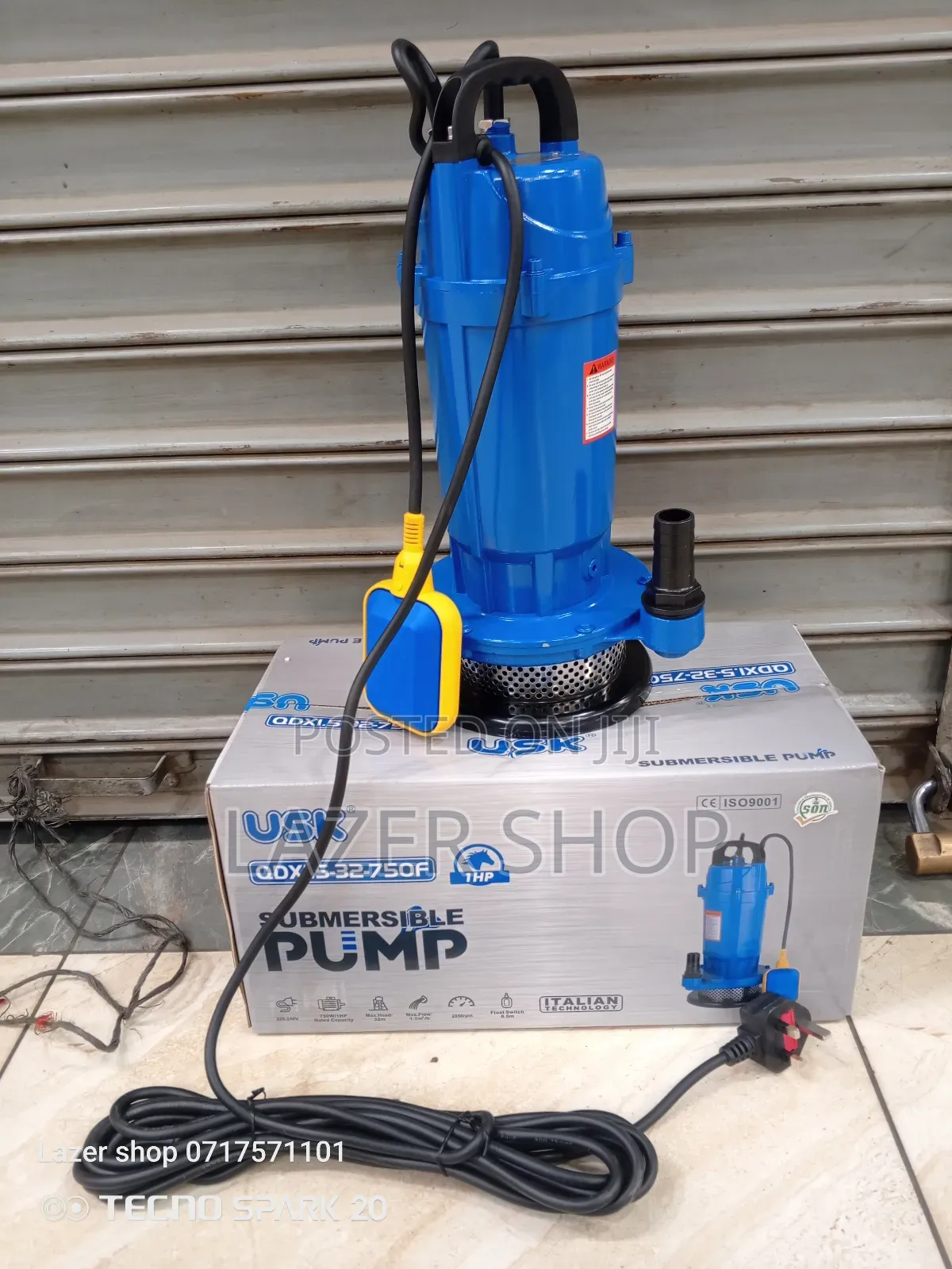 1hp Submersible Water Pump Usk