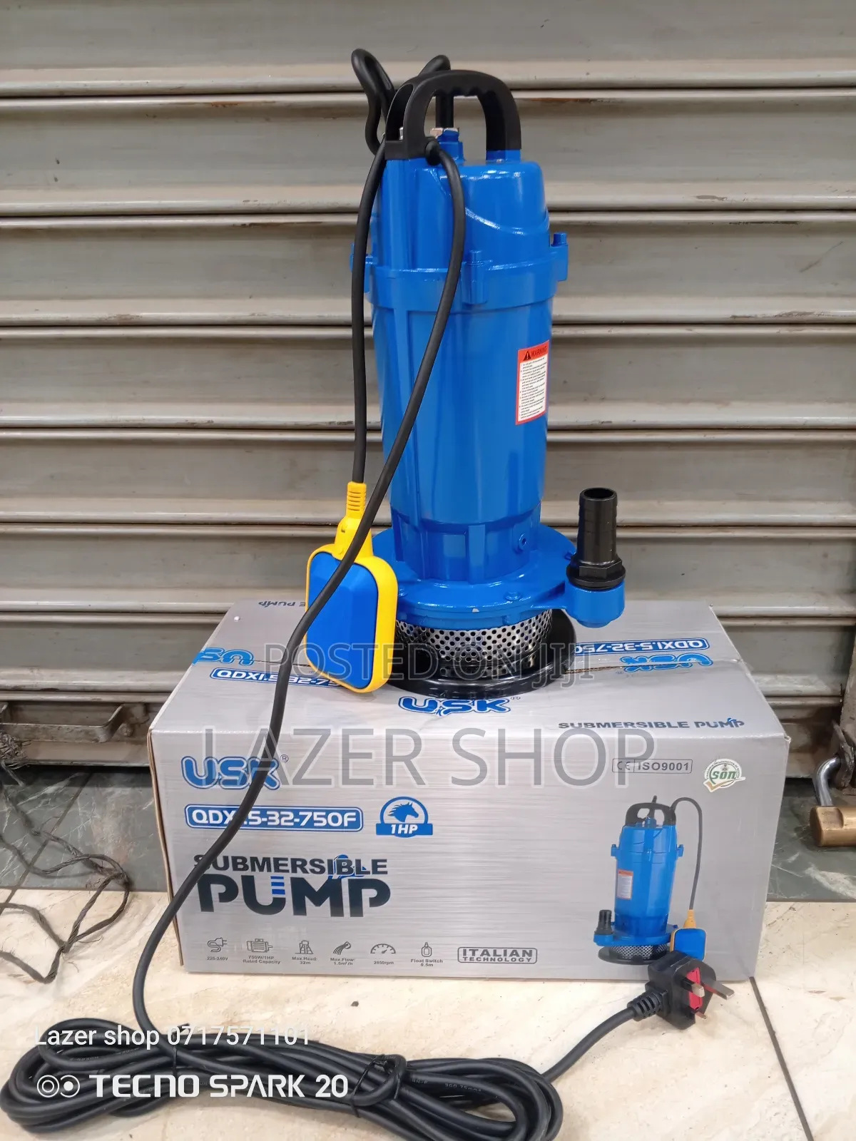 1hp Submersible Water Pump Usk