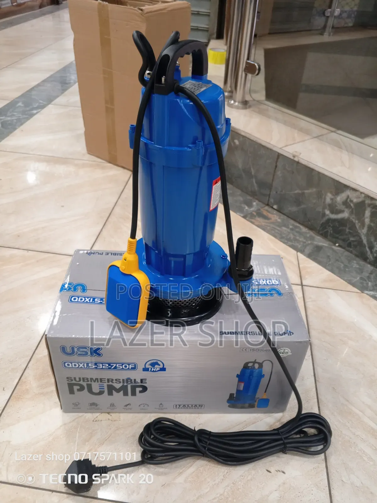 1hp Submersible Water Pump Usk