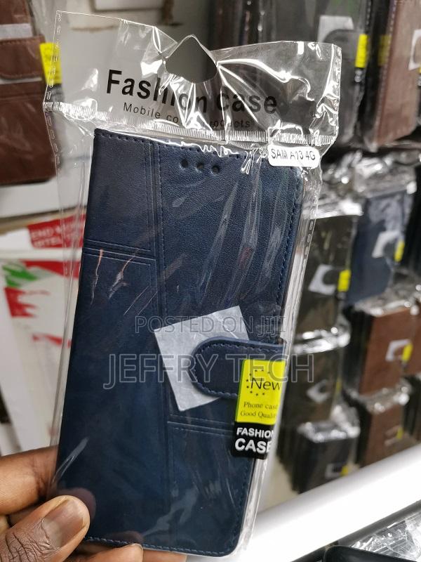 Flip Cover Phone Case for Samsung Galaxy A13 5g,Black - main view