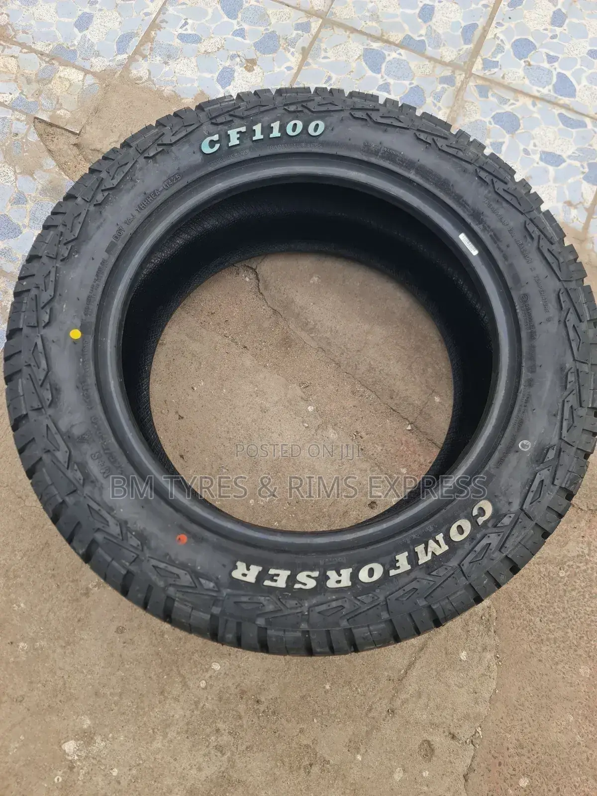 265 /55 R19 Comforser Tyres (All Terrrain) New Technology.