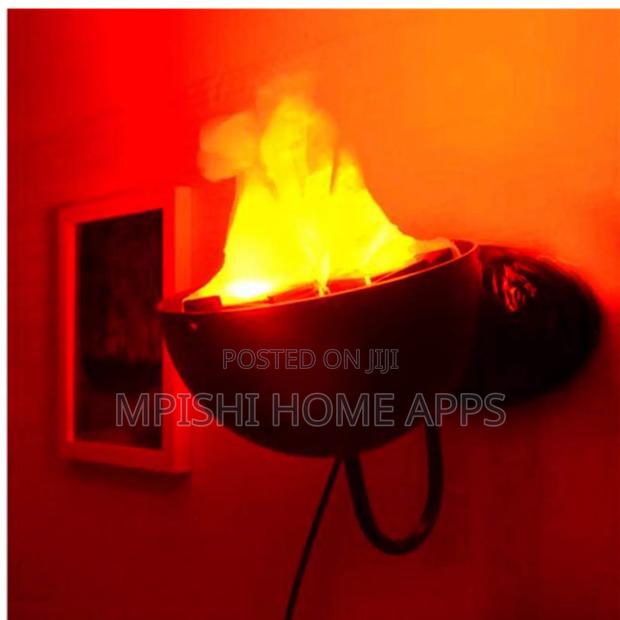 Led Wall Mounted Flame Light Brazier Lamp - thumbnail 5