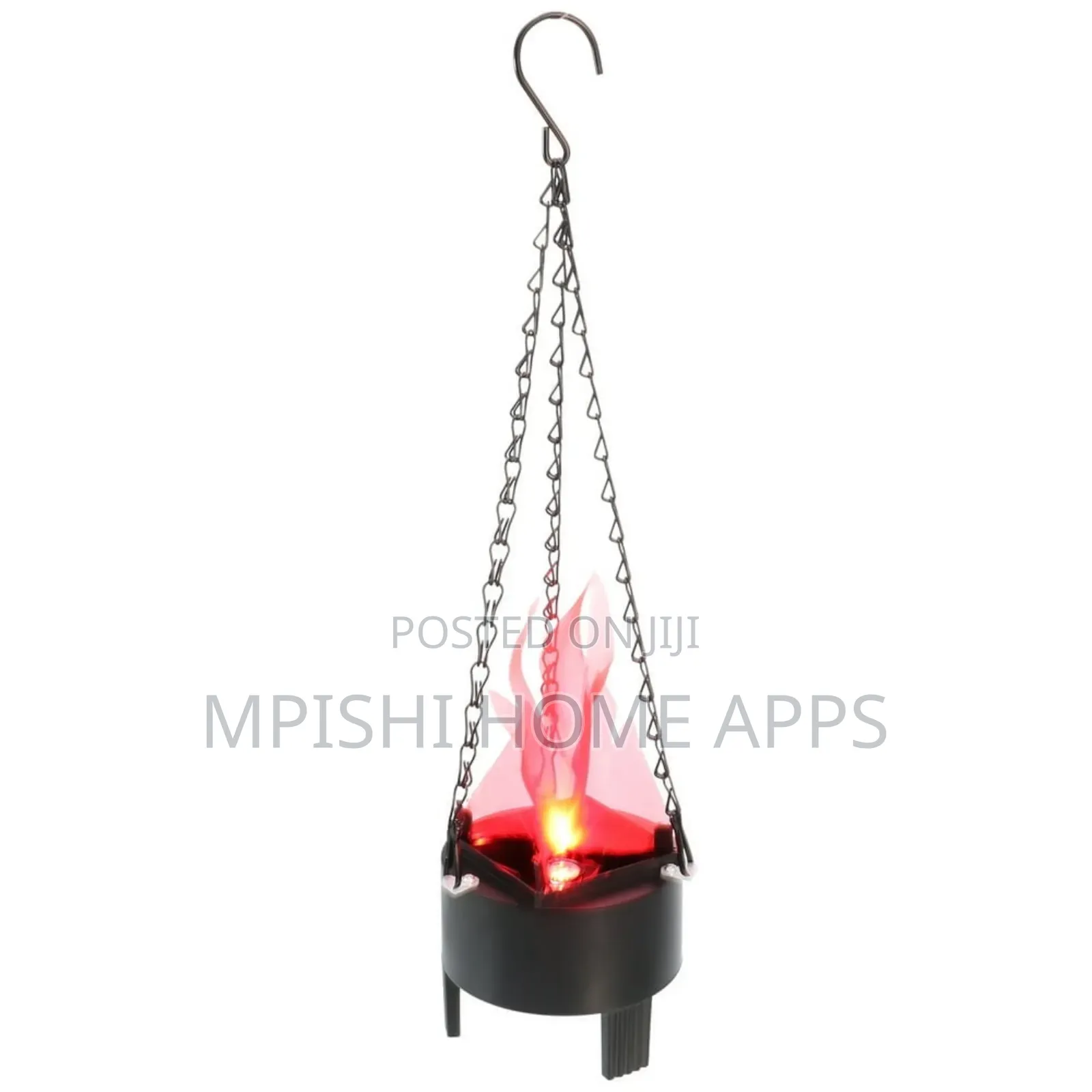 Led Hanging Flame Light Brazier Lamp
