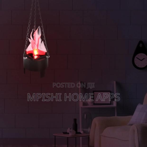 Led Hanging Flame Light Brazier Lamp - thumbnail 5