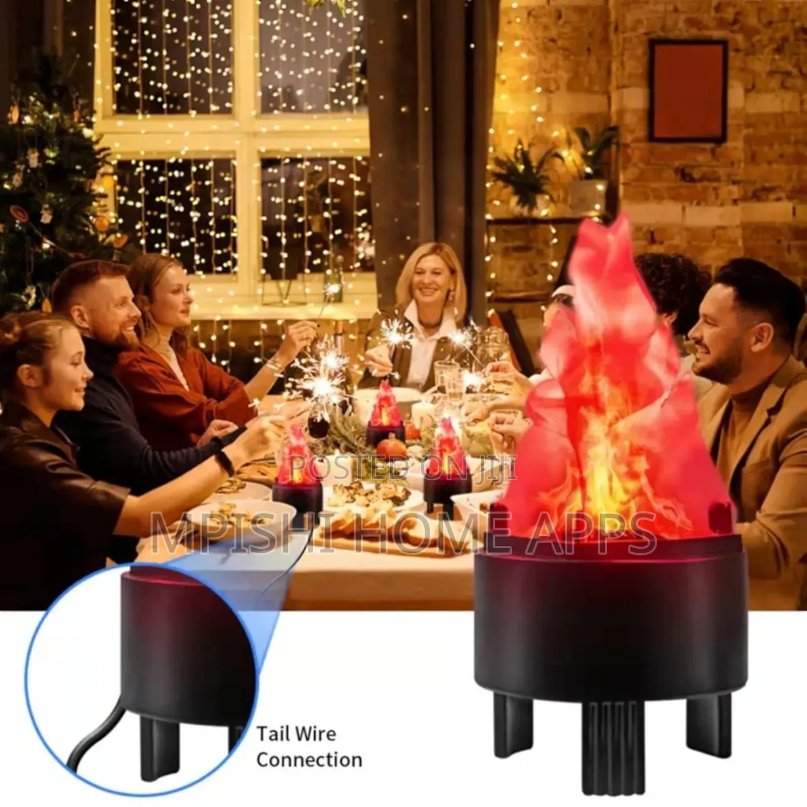 3d Artificial Fire Flame