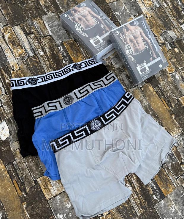 A Set of 3 Pieces Boxers Size M-2xl - thumbnail 2