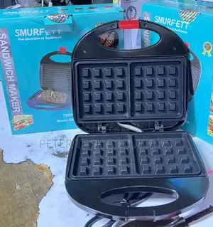 Smurfett Waffle Maker 2 Slot