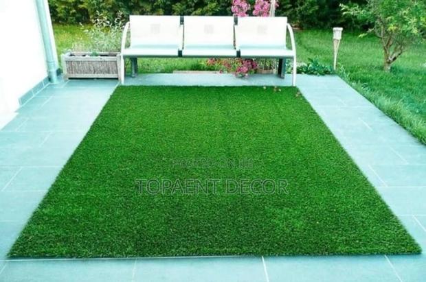 Gazeboo Artificial Green Grass Carpet - main view