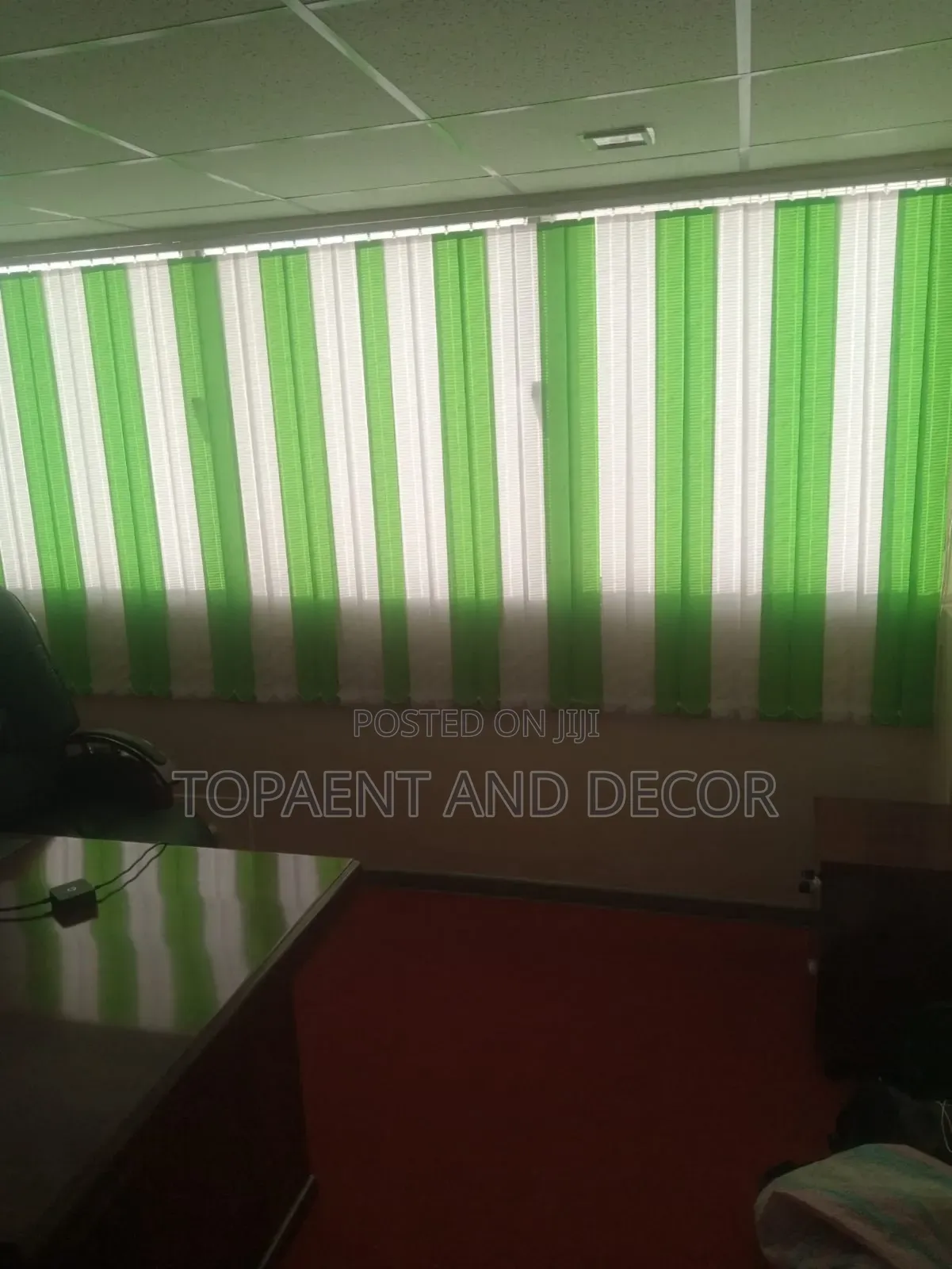 Vertical Blinds With Chain Mechanism Smooth Operation