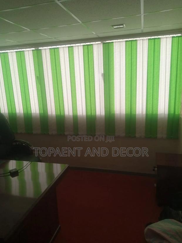 Vertical Blinds With Chain Mechanism Smooth Operation - main view