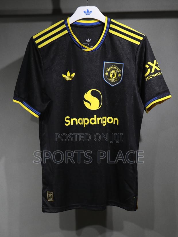Manchester United 25/26 3rd Kit Jersey - Adidas Black Kit
