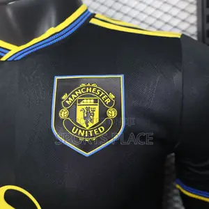 Manchester United 25/26 3rd Kit Jersey - Adidas Black Kit